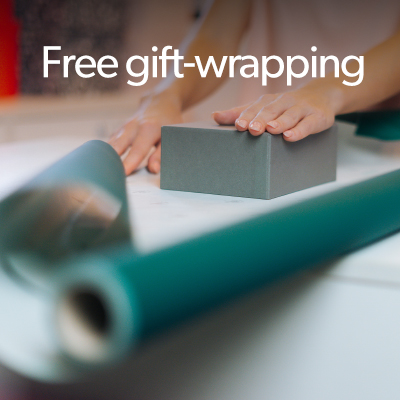 We´ll gift-wrap your in store purchase for FREE