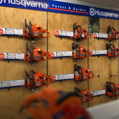E Hayes have an extensive selection of leading brand Husqvarna products available in store and on line. 