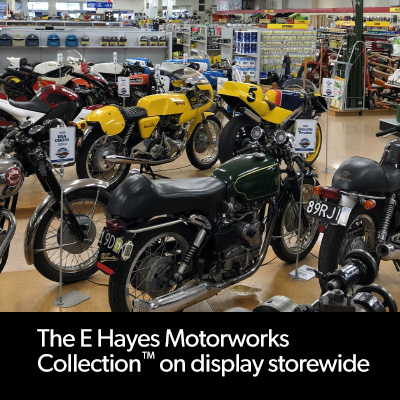 See over 100 classic and vintage motorcycles, cars, machines and more on display in every department of our store 