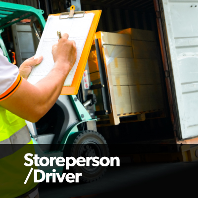 Storeperson and Driver