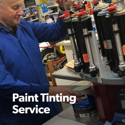 Talk to our team about tinting and mixing you rpaint
