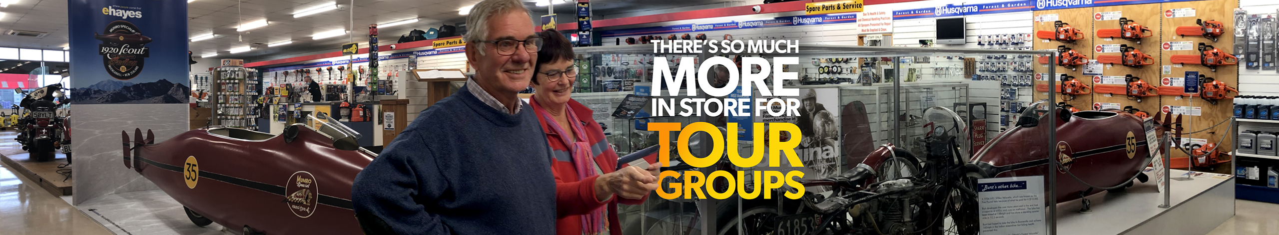 We welcome tour groups by arrangement 
