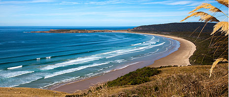 The Catlins coastline