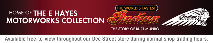 Visit our store and see the unique E Hayes Motorworks Collection for yourself.