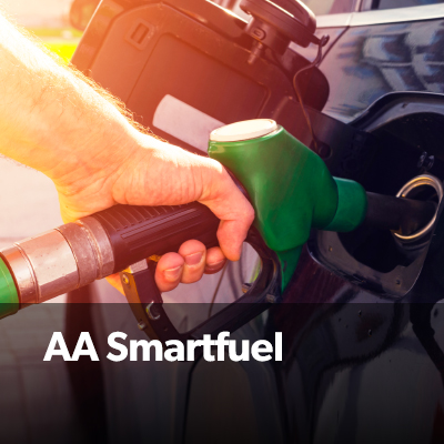 Use your AA Smartfuel card for great savings on fuel.